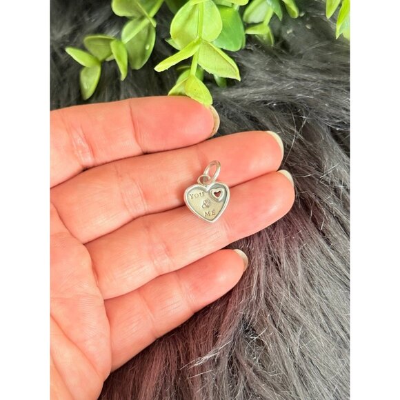 Pandora You & Me (I Love You) Heart Charm - Picture 5 of 5